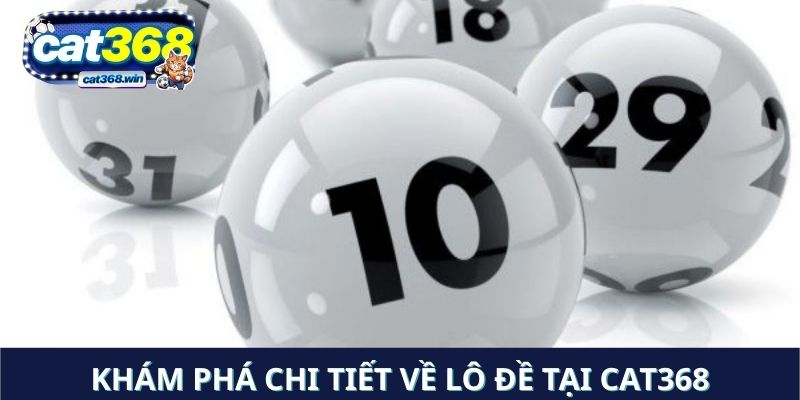 Khám phá chi tiết về lô đề tại Cat368