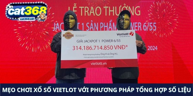 Mẹo chơi xổ số Vietlot với phương pháp tổng hợp số liệu