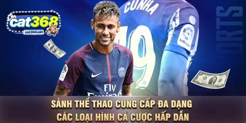 Sảnh thể thao với vô vàn lựa chọn cho khách hàng